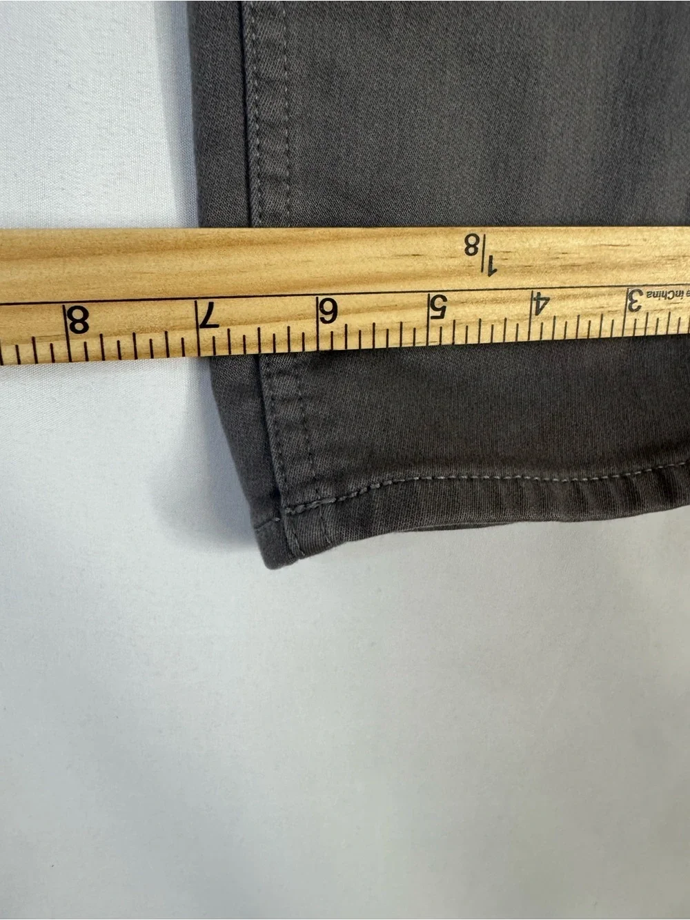 Banana Republic Slim Straight Gray Jeans